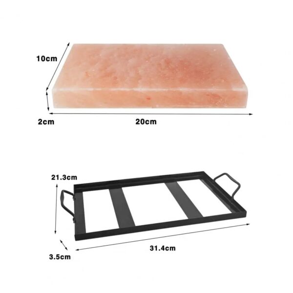 Himalayan Salt Grilling Slab (8x8x1.5 Inches) - Image 4